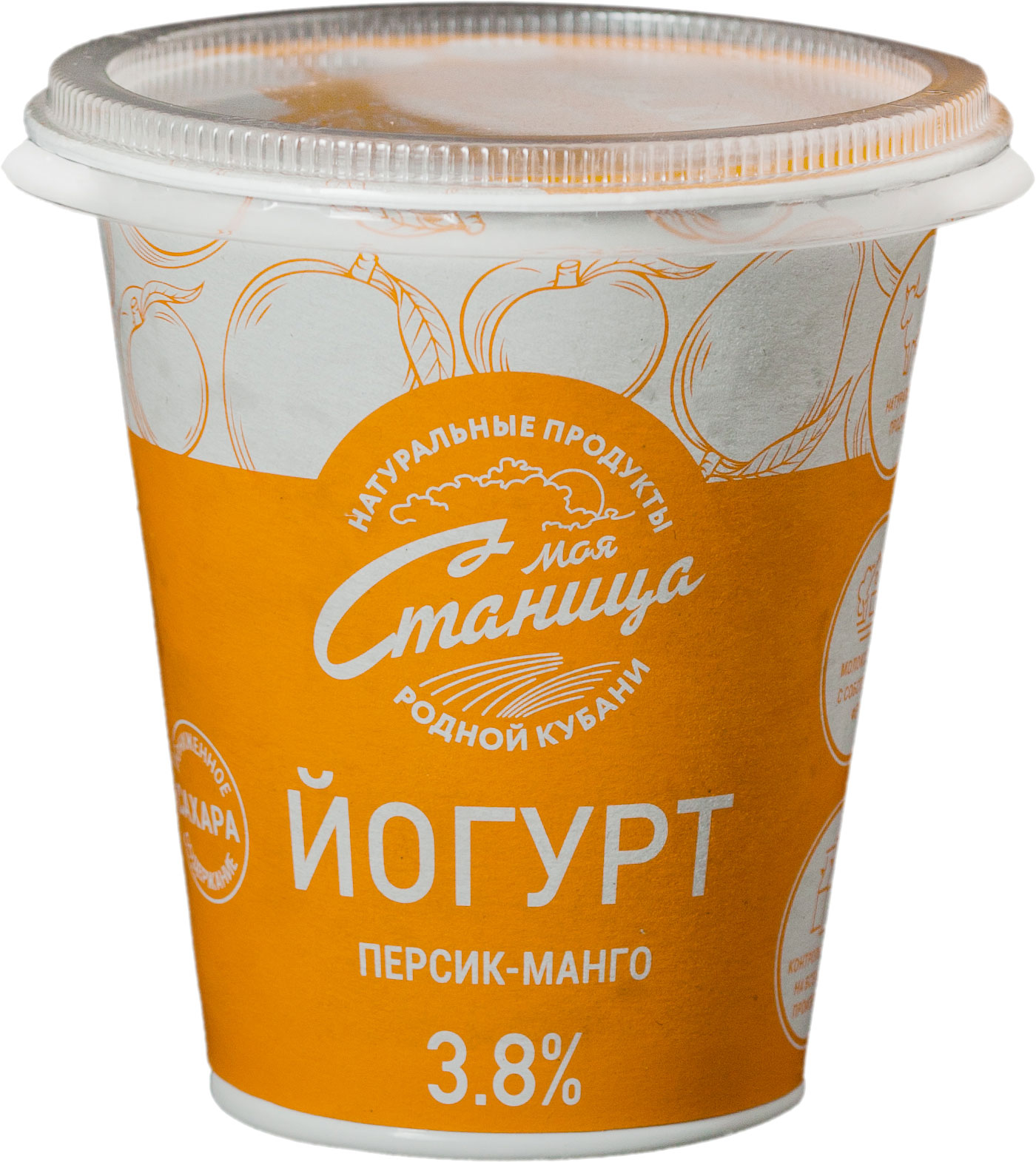 

Йогурт Моя станица Персик-манго 3.8% 290 г