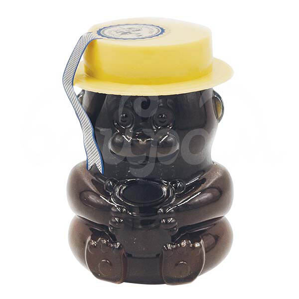 Мед натуральный Башкирский Пчеловод Мишка 400гр Гречишный ст/б