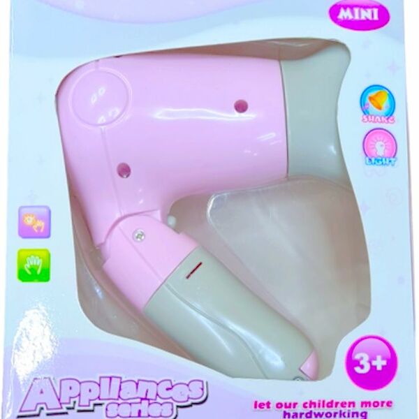 Игрушка Mini Аppliances series Фен со световым и звуковым эффектами 1шт