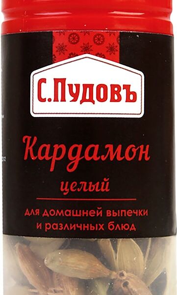 Приправа С.Пудовъ Кардамон целый 25г