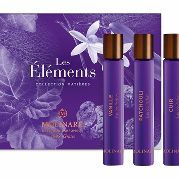 Molinard Les Elements Набор роликовых парфюмерных вод унисекс, 4х7,5 мл