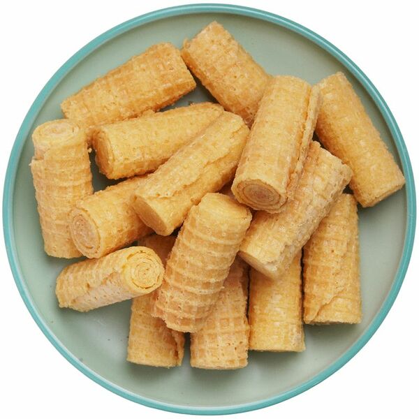 Рулетики Яшкино вафельные со вкусом сгущённого молока