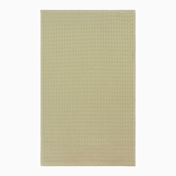 Полотенце Доляна, 35х60 см, крупная вафля 220г/м2, оливковый