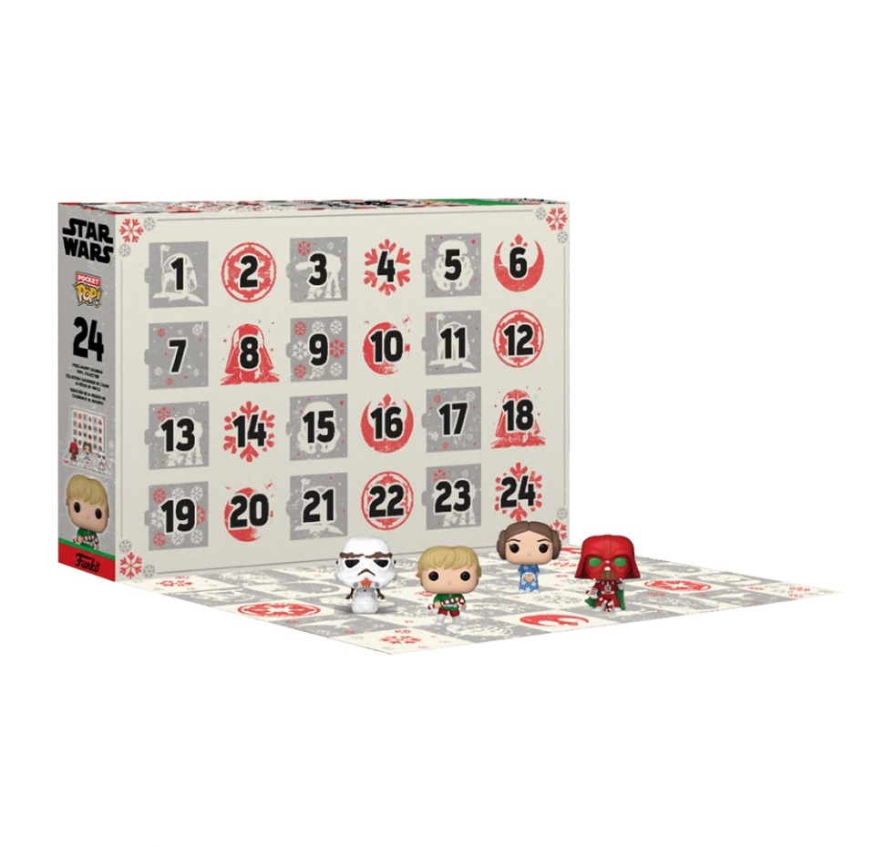 

Набор подарочный Funko Advent Calendar Star Wars Holiday 2022 (Pkt POP) 24 фигурки 62090