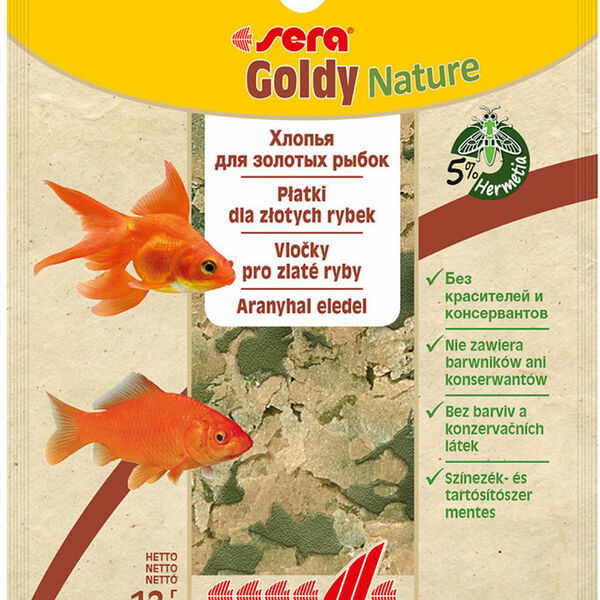 Корм для рыб Sera Goldy хлопья для золотых рыбок