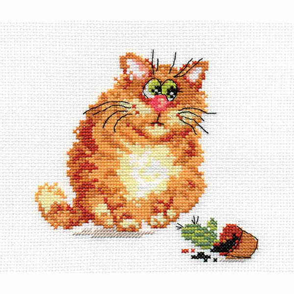 0-68 Набор для вышивания АЛИСА 'Хулигашка' 13*13см