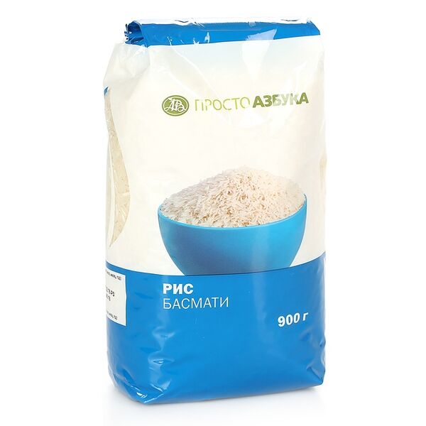 Рис Просто Азбука Басмати длиннозерный