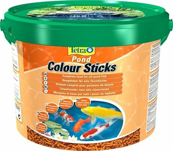 Tetra Pond Color Sticks корм для прудовых рыб палочки для окраски