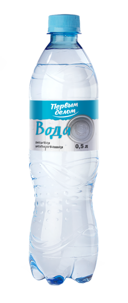 Вода Первым Делом питьевая негазированная высшей категории