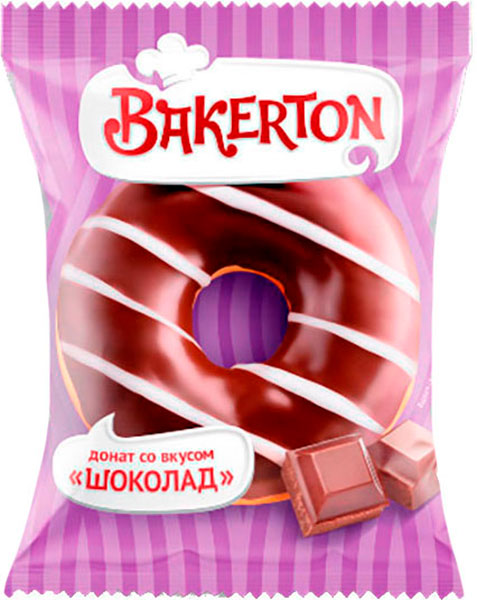 

Донат Bakerton Шоколад глазированный