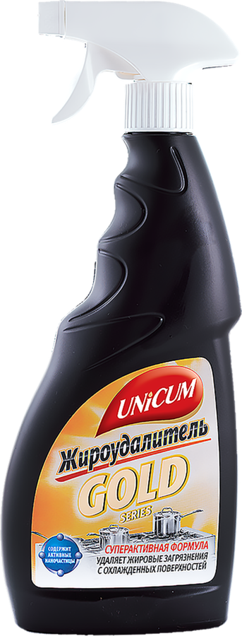 

Средство для удаления жира Unicum Gold для плит и духовок 750 мл
