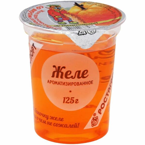 Желе Ростагроэкспорт Апельсин ароматизированное, 125г