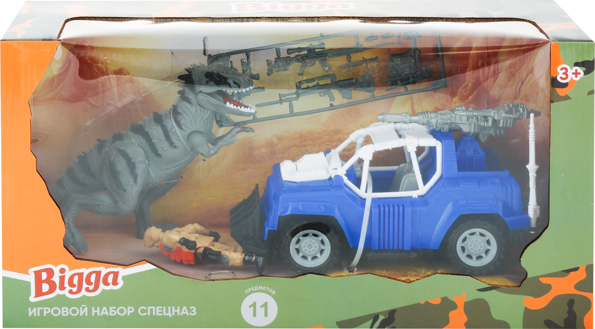 

Набор игровой BIGGA Спецназ, со световыми и звуковыми эффектами, 7 предметов