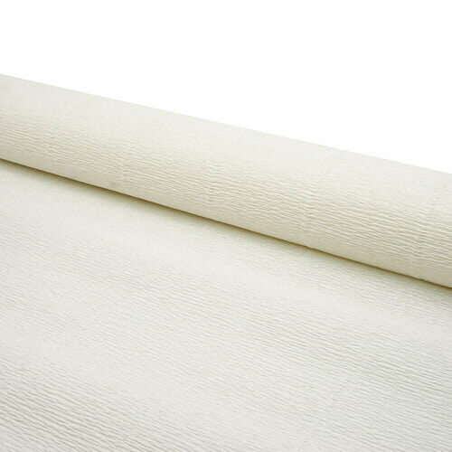 87500363 Бумага гофрированная простая, 50см*2,5м 180гр 600 белая