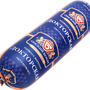 Колбаса ОМСКИЙ БЕКОН Докторская вар вес 