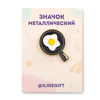 Значок Pinpinpin  Fried egg, Россия