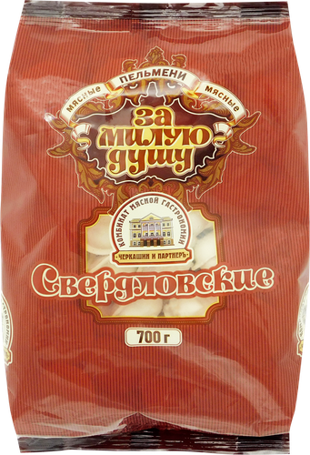 

Пельмени Черкашин и ПартнерЪ За милую душу Свердловские замороженные 700 г