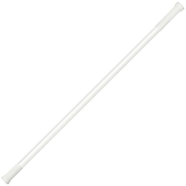 Карниз металлический раздвижной, 110-200 см, белый