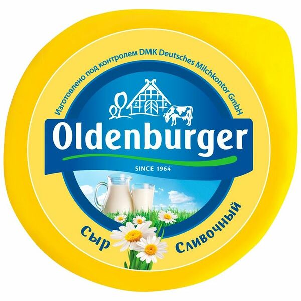 Сыр Сливочный Oldenburger 50%, кусок