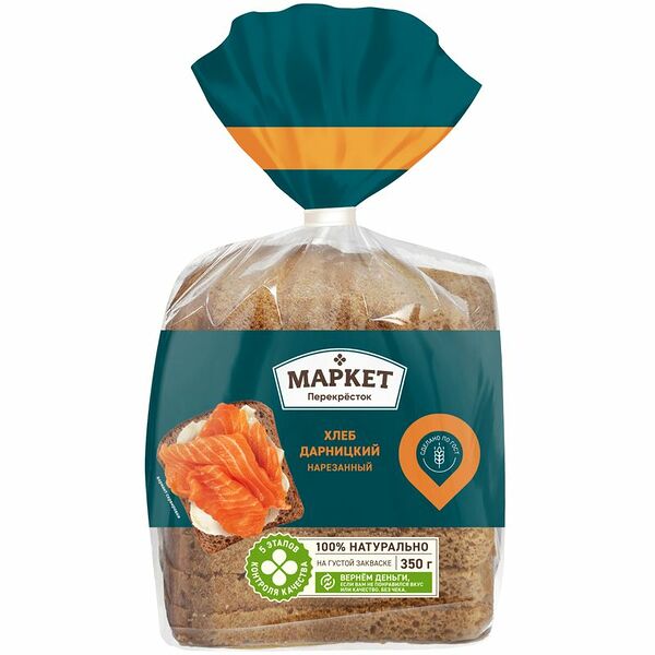 Хлеб Дарницкий формовой нарезка Маркет Перекрёсток