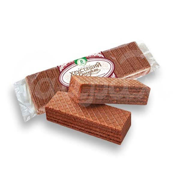 Вафли Хрустящий Десерт Ситно 130гр Шоколад
