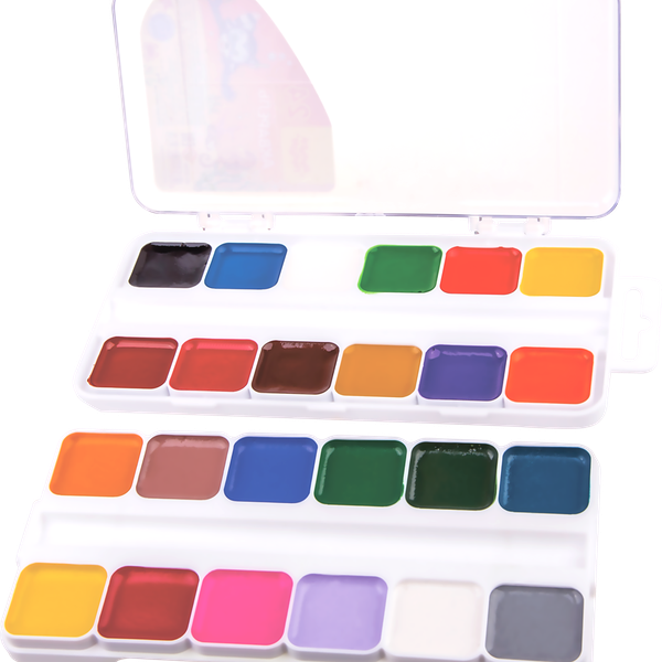 Краски акварельные медовые МУЛЬТИ-ПУЛЬТИ Енот в Красном море, 24 цветов