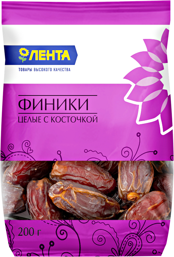 

Финики ЛЕНТА сушеные с косточкой