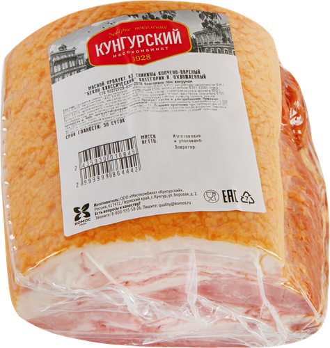 

Бекон МК КУНГУРСКИЙ Классический из свинины к/в Кат. В в/у, вес