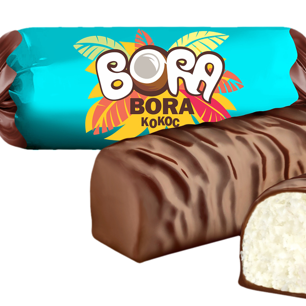 Конфеты BORA-BORA Кокос глазированные