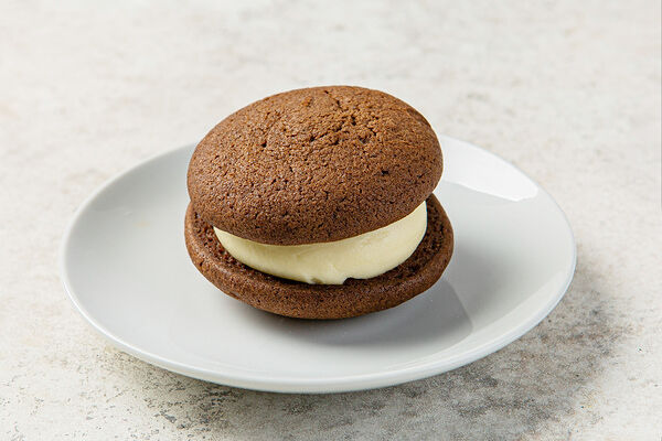 Пирожное Ореон с творожным кремом, кафе, замороженное