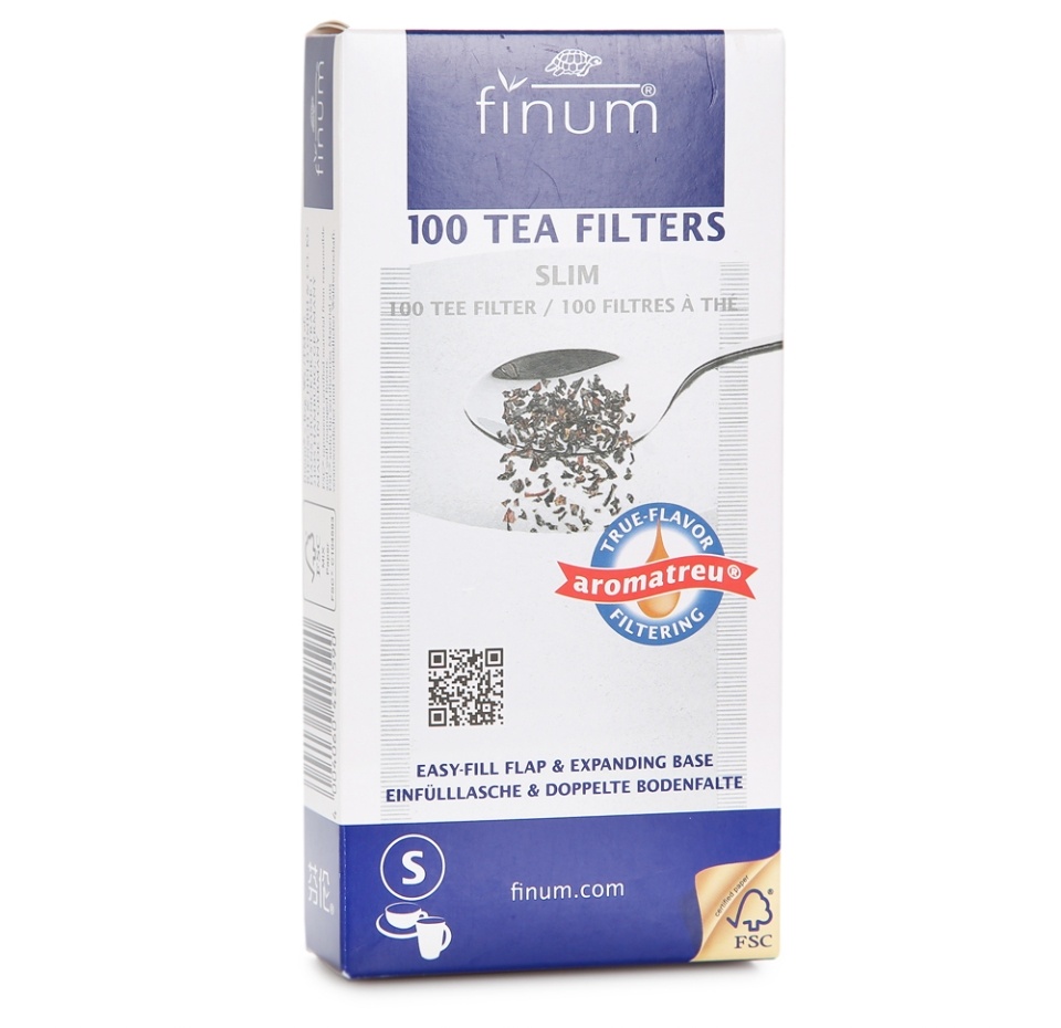 

Фильтры Finum для заваривания чая, 100 шт.
