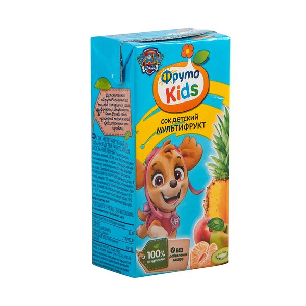 Сок ФрутоKids мультифруктовый 200мл