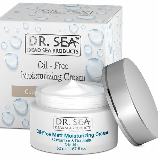 Крем для лица Dr. Sea Oil-Free Moisturizing Cream безжировой увлажняющий 50 мл