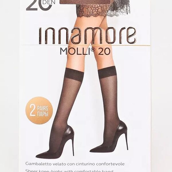 Гольфы Innamore Molli daino 20 den 2 пары