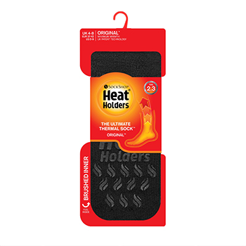 

Термоноски женские Heat Holders SLIPPER black, Индонезия