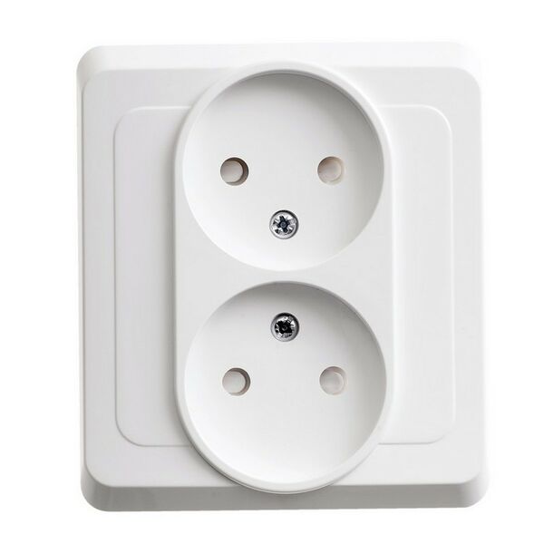 Розетка двойная, 16А, 250В