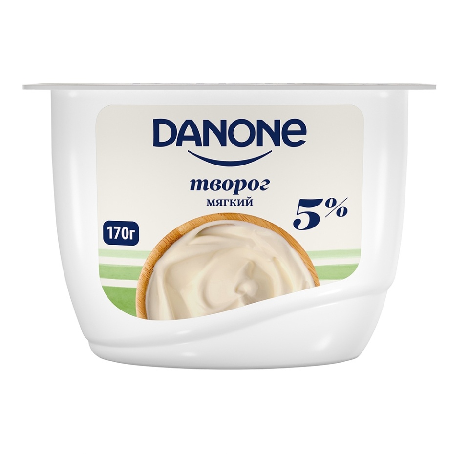 

Творог мягкий Danone 5% натуральный 170 г