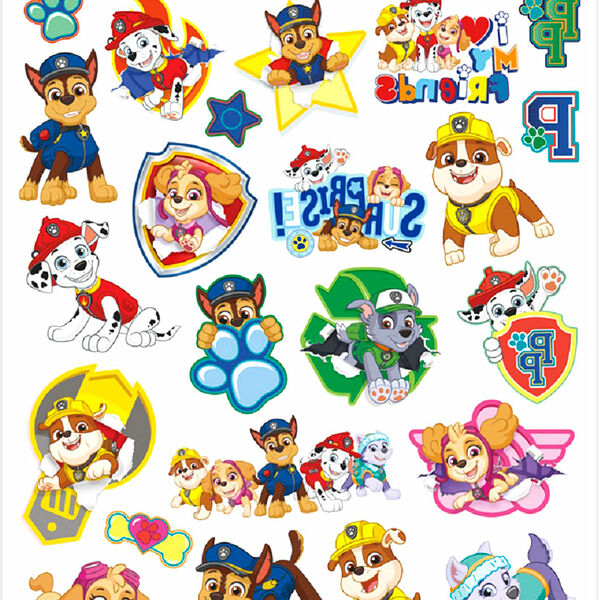 Наклейки-тату Приор Групп Щенячий патруль АКС-1098 110*200см