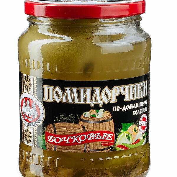 Помидорчики солёные по-домашнему Скатерть-Самобранка бочковые