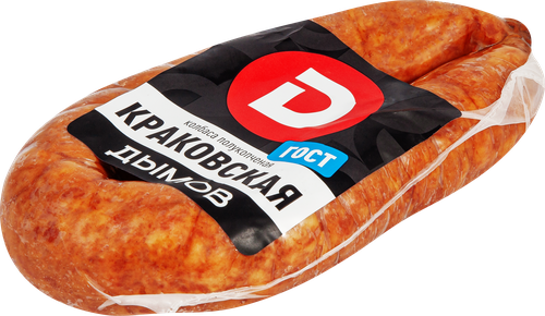 

Колбаса Дымов Краковская полукопчёная 400 г