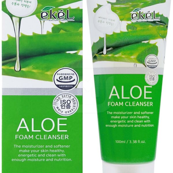 Пенка Ekel Foam Cleanser Aloe для умывания Алоэ