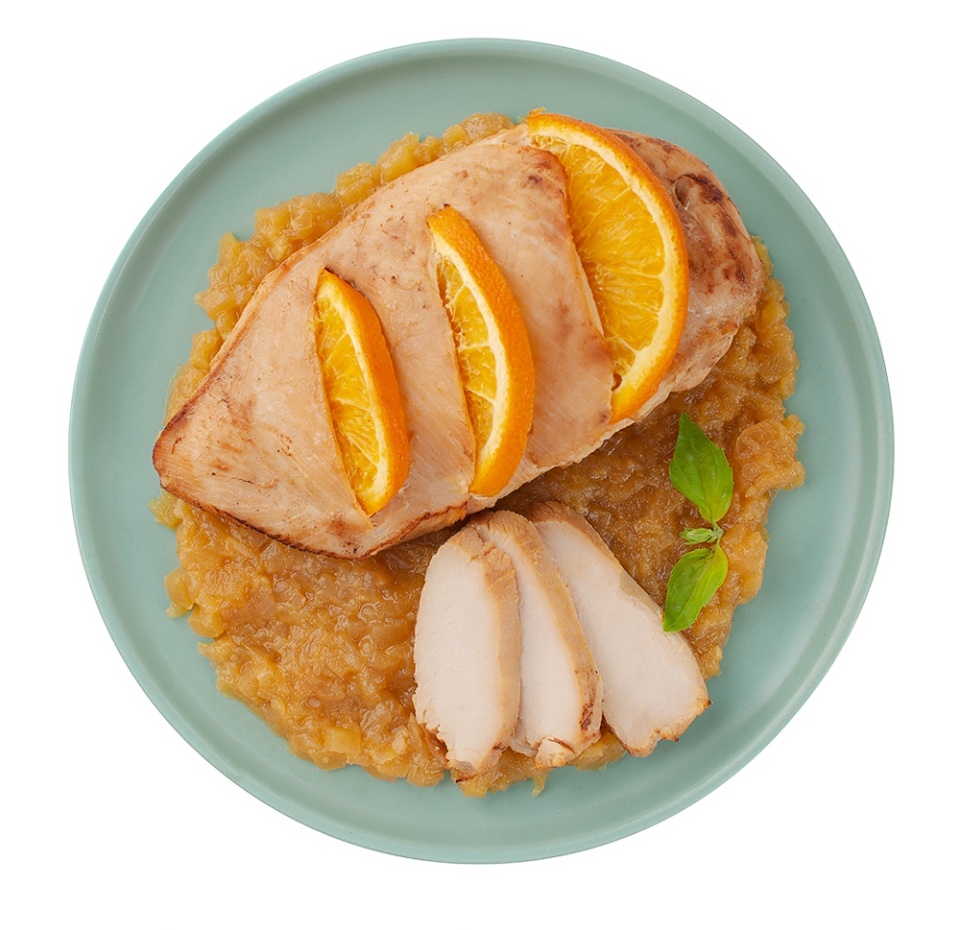 

Филе куриное Уже Готово с апельсином и соусом чатни 205 г