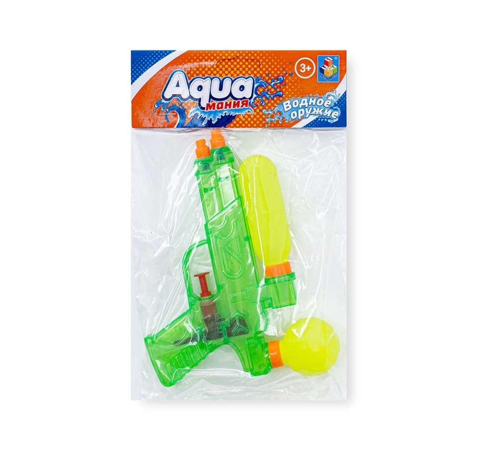 

Пистолет водяной «Аквамания», 1Toy, 17  13 см, Китай