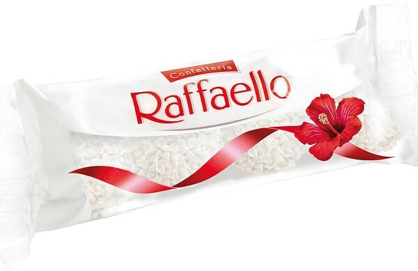 Конфеты Raffaello с цельным миндальным орехом в кокосовой обсыпке 40г