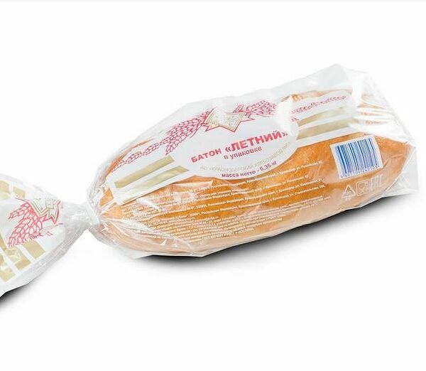 Батон Каравай Кубани Краснодарский летний высший сорт 350 г