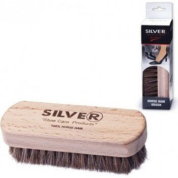 Щетка для обуви Silver дерево, натуральный ворс