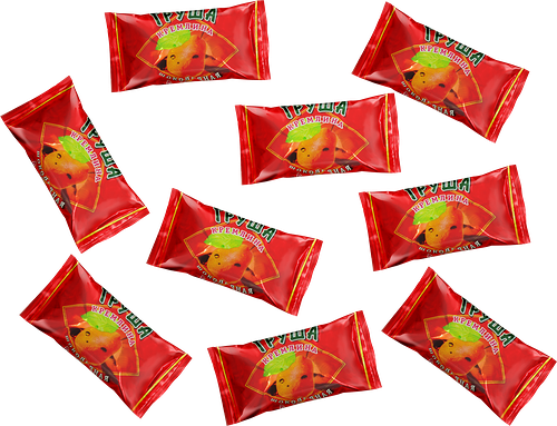 Конфеты КРЕМЛИНА Груша в шоколаде вес до 250г