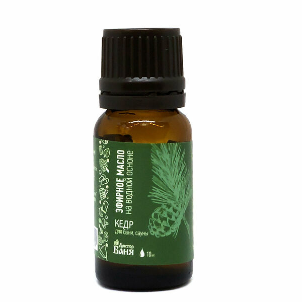 Эфирное масло на водной основе Кедр ТМ Доктор Баня
