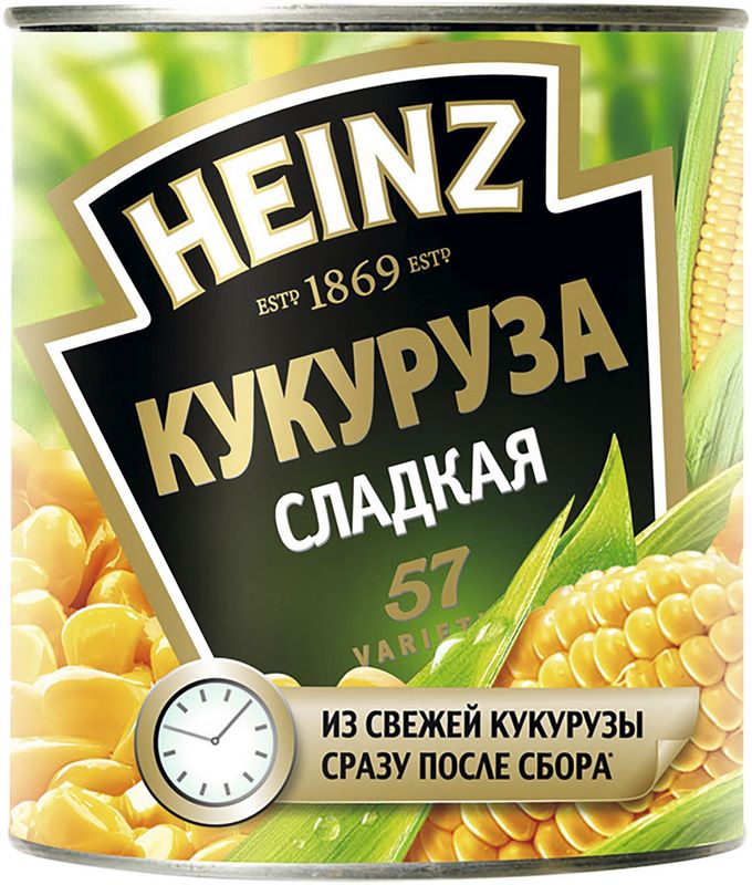 

Кукуруза Heinz сладкая консервированная 340 г
