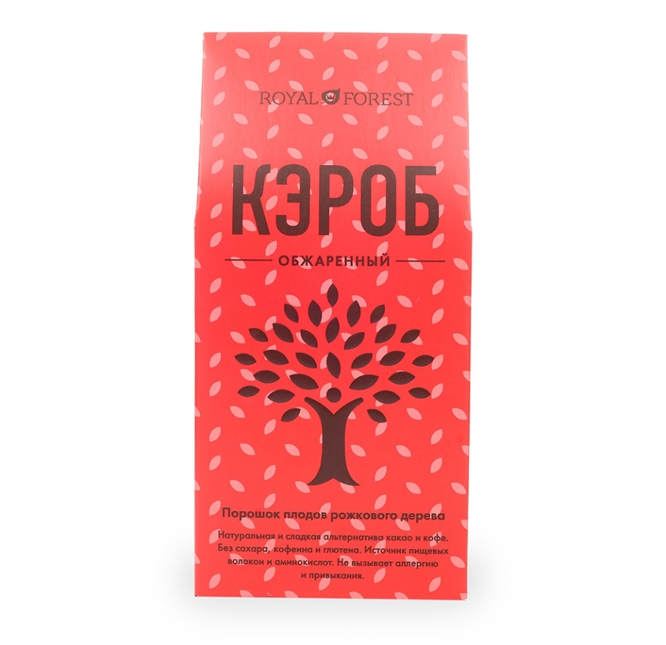 

Кэроб обжаренный Royal Forest порошок плодов рожкового дерева